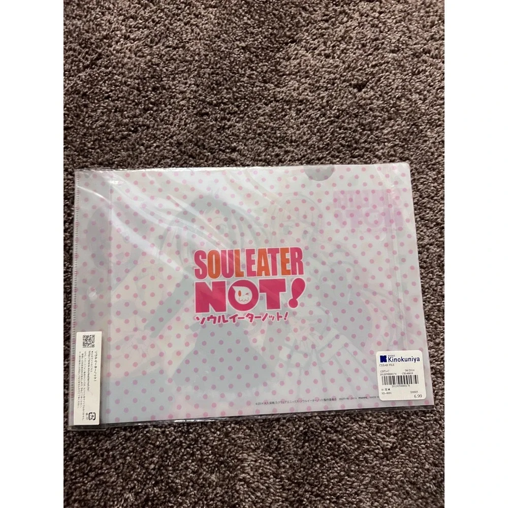 Soul Eater Not! Anime Series Plastic File Folder W Harudori Tatang Hepburn Manga